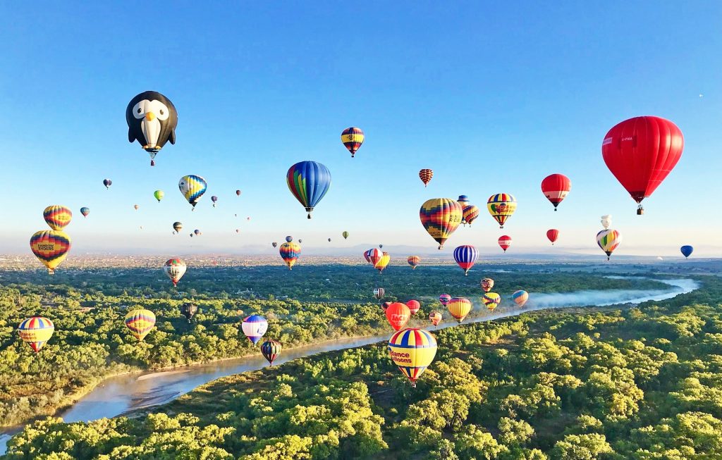 Balloons over Rio Grande